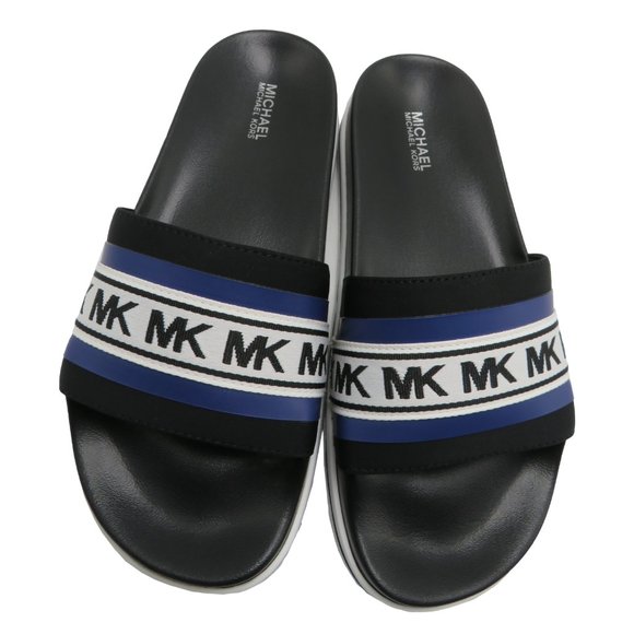 Michael Kors TYRA  Logo Scuba Slide Sandal - Picture 4 of 6